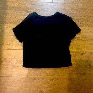 Cute black top divided h&m